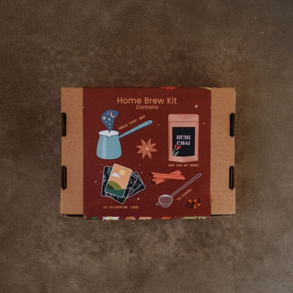 Rumi Chai Sticky Ginger Masala Ritual Home Brew Kit + Add Ons