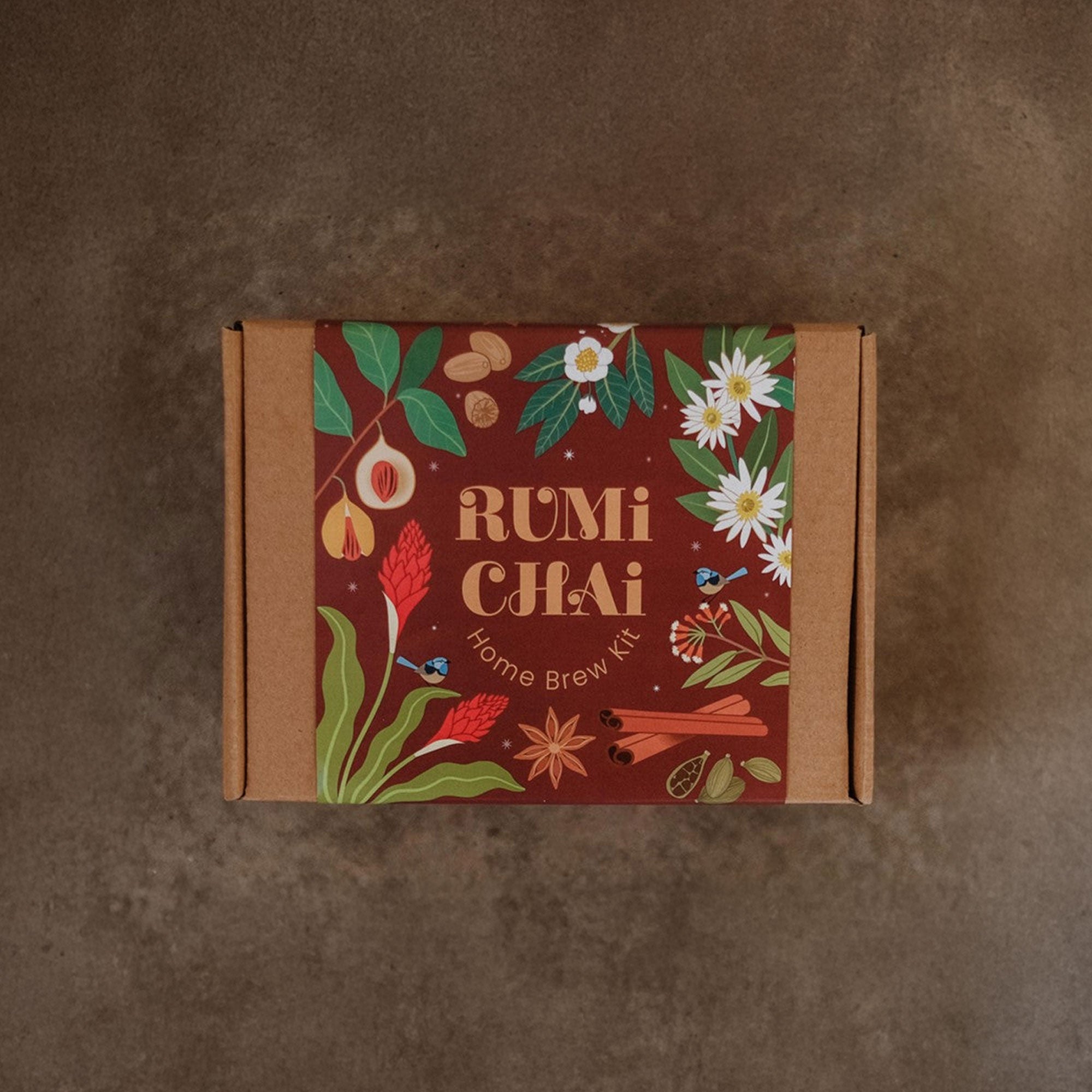 Rumi Chai Sticky Ginger Masala Ritual Home Brew Kit + Add Ons