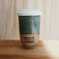 Rumi Chai Ritual Cup - Teal/Brown