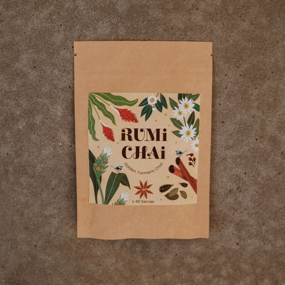 Rumi Chai Handcrafted Golden Turmeric Blend